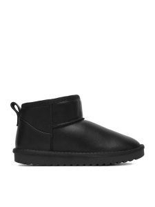 DeeZee Śniegowce E1 TECHNOLOGY DZ-81 Czarny. Czarne buty zimowe DeeZee, z materiału, bez obcasa, bez zapięcia. Za 249,99 zł.