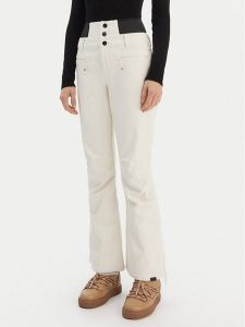 Roxy Spodnie snowboardowe Rising High ERJTP03295 Biały Skinny Fit. Białe spodnie sportowe Roxy, xl, bez wzorów, z syntetyku, narciarskie. Za 489,00 zł.
