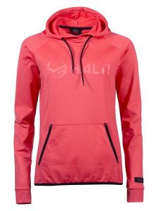 Halti Bluza "Dynamic" w kolorze różowym rozmiar: 42. Różowe bluzy HALTI, bez wzorów, z materiału, z kapturem. Za 166,88 zł.