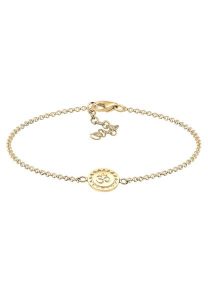 Elli Damski wisiorek talizman Elegancki w pozłacanym srebrze próby 925 Sterling Silver Bransoletki 1 ct. Szare bransoletki Elli, pozłacane. Za 203,99 zł.