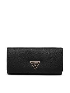 Guess Portfel Laurell II Slg SWZG74 59155 Czarny. Czarne portfele Guess, z aplikacjami, ze skóry. Za 289,99 zł.