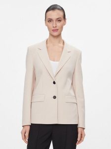 JOOP! Marynarka 58 JW241J154 30040357 Beżowy Modern Fit. Brązowe marynarki i żakiety JOOP!, bez wzorów, z materiału. Za 499,99 zł.
