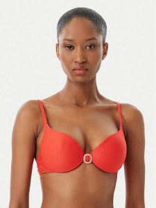 Selmark Góra od bikini BN313 Czerwony jasny. Czerwone bikini Selmark, bez wzorów, z syntetyku. Za 329,99 zł.