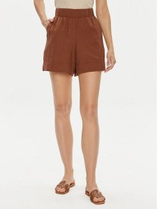Gap Szorty materiałowe 582942-00 Brązowy Regular Fit. Brązowe szorty GAP, bez wzorów, z materiału. Za 229,99 zł.