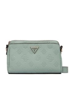 Guess Torebka Cresidia II Mini HWPD98 tore88720 Niebieski. Niebieskie listonoszki Guess, z aplikacjami, ze skóry, bez dodatków. Za 549,99 zł.