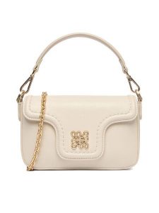 Nine West Torebka CEO-Tessa-KY257 Écru. Torebki klasyczne Nine West, bez wzorów, z materiału, bez dodatków. Za 169,99 zł.