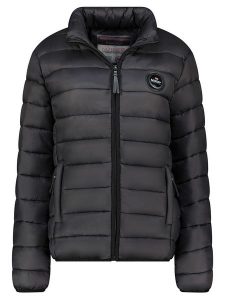 Geographical Norway Kurtka pikowana "Atikahadge" w kolorze czarnym rozmiar: M. Czarne kurtki Geographical Norway, m, bez wzorów, bez kaptura. Za 148,95 zł.