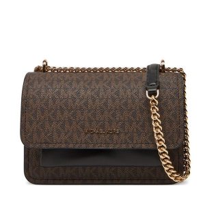 Torebka MICHAEL Michael Kors. Brązowe torebki klasyczne MICHAEL Michael Kors, bez wzorów, bez dodatków. Za 679,99 zł.