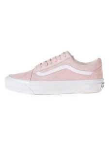 Vans Skórzane sneakersy "Old Skool" w kolorze jasnoróżowym rozmiar: 41. Różowe trampki Vans, bez wzorów, bez zapięcia. Za 234,95 zł.