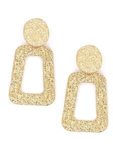 MOODE Kolczyki-wkrętki "Serena" rozmiar: onesize. Żółte kolczyki MOODE, ze stali. Za 78,84 zł.