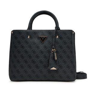 Torebka Guess. Szare torebki klasyczne Guess, z aplikacjami, bez dodatków. Za 479,99 zł.