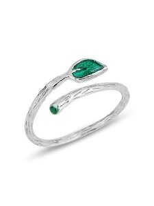 Heliophilia Srebrny pierścionek z cyrkonią rozmiar: onesize. Szare pierścionki Heliophilia, z cyrkonią, srebrne. Za 56,99 zł.