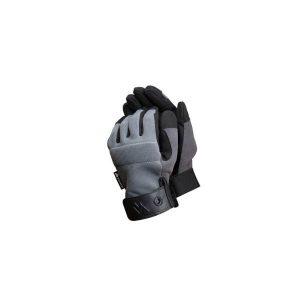 Rękawice ochronne Ferrata II Gatunek. Czarne rękawiczki VOLVEN, bez wzorów. Za 99,99 zł.