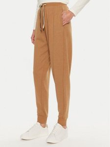 Boss Spodnie dresowe CP Stripe 50524759 Beżowy Regular Fit. Brązowe spodnie dresowe Boss, l, bez wzorów, z bawełny. Za 219,99 zł.