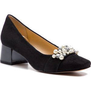 Półbuty CAPRICE - 9-22311-22 Black Suede 004. Czółenka marki Caprice. Za 299,90 zł.
