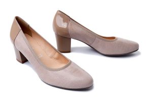 BIOECO BY ARKA 5175 1360+1404 beż, czółenka damskie. Czółenka Bioeco by Arka, bez wzorów, ze skóry, bez obcasa, na obcasie, bez zapięcia. Za 354,90 zł.