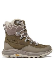 Merrell Śniegowce Siren 4 Thermo Wp J037414 Szary. Szare buty zimowe Merrell, ze skóry, bez obcasa, bez zapięcia. Za 809,99 zł.