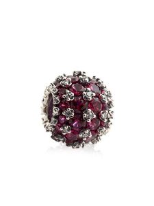 Pandora Srebrny charms z cyrkoniami rozmiar: onesize. Szare zawieszki Pandora, z cyrkonią, srebrne. Za 244,33 zł.