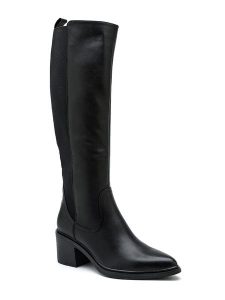 Sixth Sens Kozaki w kolorze czarnym rozmiar: 37. Czarne kozaki Sixth Sens, na zimę, bez wzorów, bez obcasa, bez zapięcia. Za 148,61 zł.