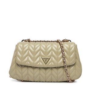 Torebka Guess. Zielone torebki klasyczne Guess, z aplikacjami, bez dodatków. Za 699,99 zł.