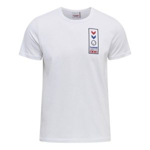 Koszulka Hummel IC Combi. Białe bluzki Hummel, xs, bez wzorów, z bawełny, sportowe, bez kołnierzyka, bez ramiączek. Za 137,00 zł.