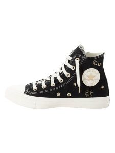 Converse Sneakersy "Chuck Taylor All Star" w kolorze czarnym rozmiar: 38. Czarne trampki Converse, bez wzorów, za kostkę, bez zapięcia. Za 250,35 zł.