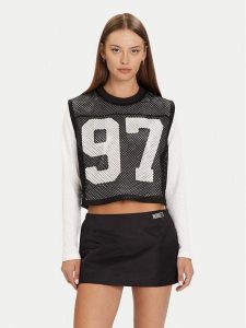 Puma Top PUMA X ROSÉ 633804 01 Czarny Relaxed Fit. Czarne topy Puma, xxs, bez wzorów, z syntetyku, bez kołnierzyka, bez ramiączek. Za 179,99 zł.