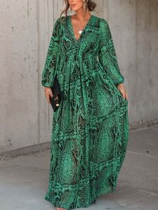 LA Angels Sukienka w kolorze zielonym rozmiar: L. Zielone sukienki LA Angels, l, bez wzorów, bez kołnierzyka, bez ramiączek, maxi. Za 173,99 zł.