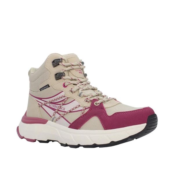 Buty trekkingowe damskie LUMBERJACK KAPARI. Białe buty trekkingowe Lumberjack, bez zapięcia. Za 299,99 zł.