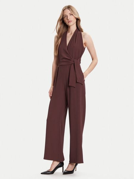 Rinascimento Kombinezon CFC0126186003 Brązowy Regular Fit. Brązowe kombinezony Rinascimento, m, bez wzorów, z syntetyku, bez kołnierzyka, bez ramiączek. Za 359,99 zł.