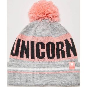 Czapka z pomponem Unicorn - Wielobarwn. Czapki marki House. W wyprzedaży za 9,99 zł.