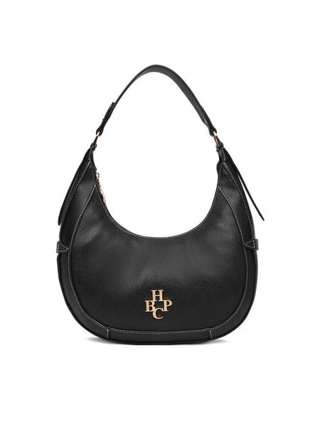 Beverly Hills Polo Club Torebka CEO-BHPC-C-023-09 Czarny. Czarne torebki klasyczne Beverly Hills Polo Club, bez wzorów, z materiału, bez dodatków. Za 219,99 zł.