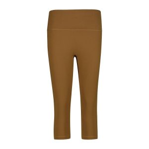 Damskie legginsy 3/4 CMP Sara. Brązowe legginsy CMP, bez wzorów. Za 209,00 zł.