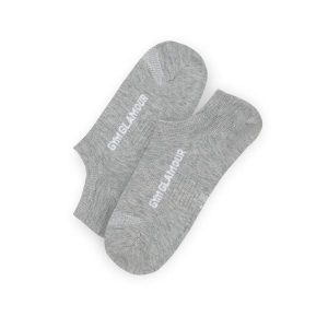 Skarpetki sportowe damskie Gym Glamour 2-pak. Szare skarpetki GYM GLAMOUR, bez wzorów. Za 30,99 zł.
