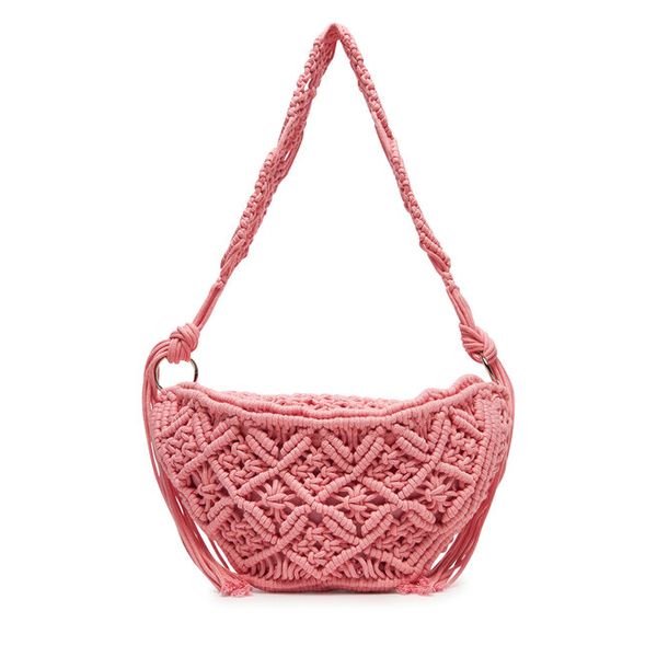 Torebka DeeZee. Czerwone listonoszki DeeZee, bez wzorów, bez dodatków. Za 99,99 zł.