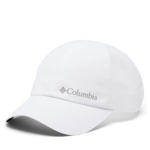 Czapka z daszkiem Columbia. Białe czapki Columbia, bez wzorów. Za 119,99 zł.