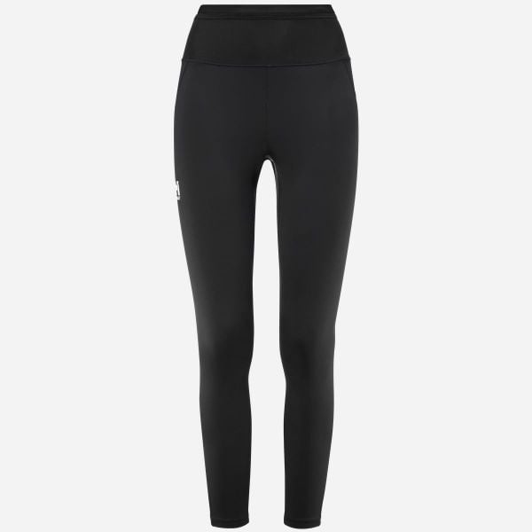 Legginsy do biegania damskie Millet Intense Tight W Czarny Ahletic Fit. Czarne legginsy Millet, bez wzorów, z materiału, długie. Za 319,00 zł.