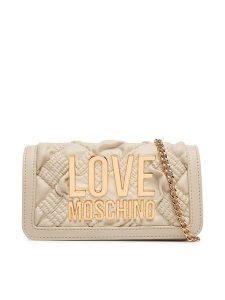 LOVE MOSCHINO Torebka JC5603PP1PL1011A Kremowy. Białe torebki klasyczne LOVE MOSCHINO, bez wzorów, ze skóry, bez dodatków. Za 669,99 zł.