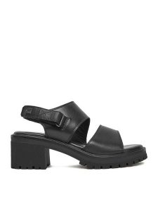 G-Star Raw Sandały WB-TILDE-24 Czarny. Czarne sandały G-Star, bez wzorów, ze skóry, bez obcasa, na słupku, bez zapięcia. Za 154,99 zł.