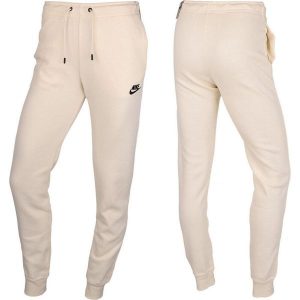 Spodnie Sportowe damskie Nike. Brązowe spodnie dresowe Nike, xl, bez wzorów. Za 239,71 zł.