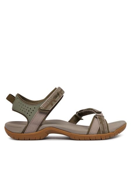 Teva Sandały Verra 1006263 Zielony. Zielone buty trekkingowe Teva, z materiału, bez zapięcia. Za 349,99 zł.