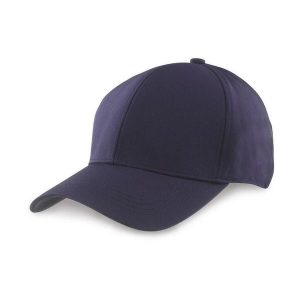 Czapka z daszkiem Result softshell Fitted. Niebieskie czapki RESULT, bez wzorów, z bawełny. Za 53,25 zł.