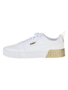 Puma Sneakersy "Carina 2.0" w kolorze białym rozmiar: 37,5. Białe trampki Puma, bez wzorów, bez zapięcia. Za 180,06 zł.