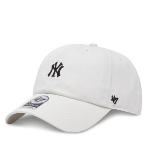 Czapka z daszkiem 47 Brand. Białe czapki 47 Brand, bez wzorów. Za 89,99 zł.