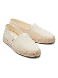 TOMS Espadryle w kolorze beżowym rozmiar: 39. Brązowe espadryle Toms, bez wzorów, bez obcasa. Za 179,22 zł.