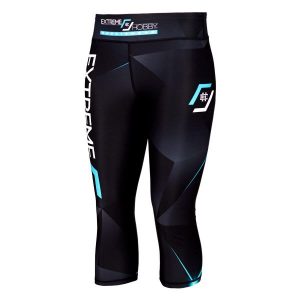 Legginsy sportowe damskie EXTREME HOBBY MT SPORT 3/4. Niebieskie legginsy EXTREME HOBBY, bez wzorów, z elastanu. Za 179,00 zł.