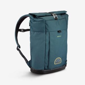 Second Life - Plecak turystyczny Quechua Escape 500 Rolltop... - Stan Doskonały. Zielone plecaki QUECHUA. Za 101,99 zł.