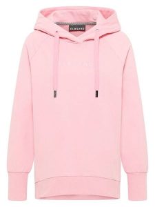 ELBSAND Bluza "Svana" w kolorze jasnoróżowym rozmiar: S. Różowe bluzy ELBSAND, s, bez wzorów, z bawełny, z kapturem. Za 211,31 zł.