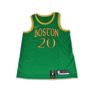 Koszulka Nike Boston Celtics Swingman Jersey Gordon Hayward City Edition. Zielone bluzki Nike, xl, bez wzorów, z jersey, sportowe, bez kołnierzyka, bez ramiączek. Za 185,00 zł.