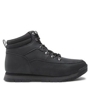 Trapery Sprandi. Czarne buty zimowe Sprandi, bez obcasa, bez zapięcia. Za 199,99 zł.